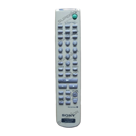 RM-SCP500 SONY afstandsbediening