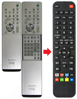RM-SP320 SONY afstandsbediening - productfoto