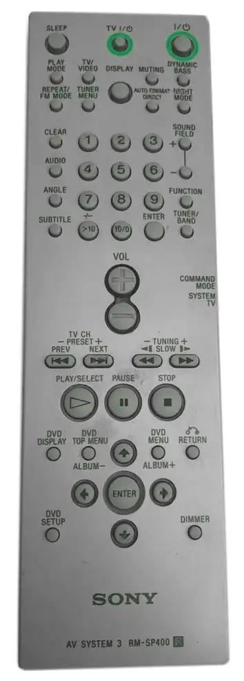 RM-SP400 SONY afstandsbediening