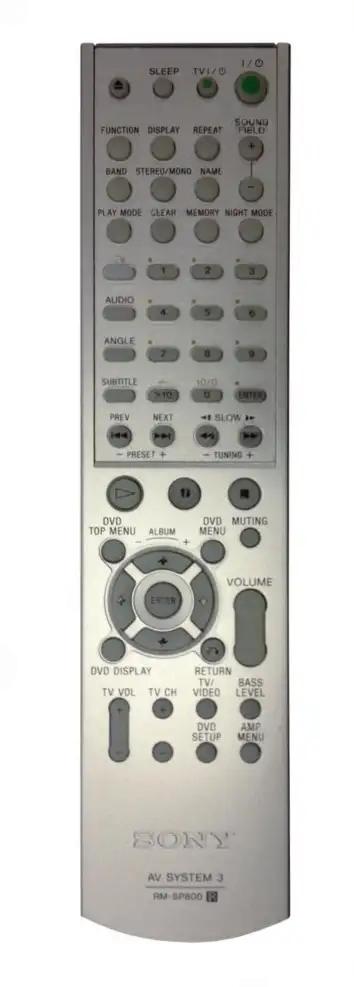 RM-SP800 SONY afstandsbediening
