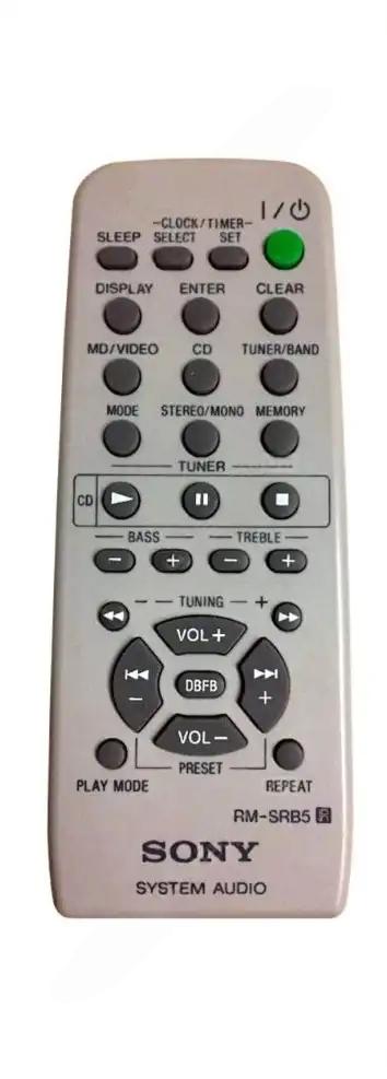 RM-SRB5 SONY afstandsbediening