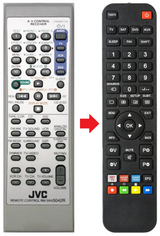 RM-SRX5042R JVC afstandsbediening - productfoto