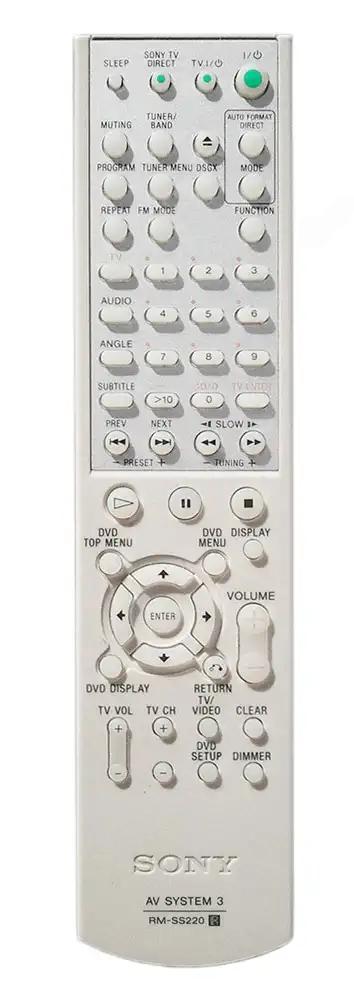 RM-SS220 SONY afstandsbediening