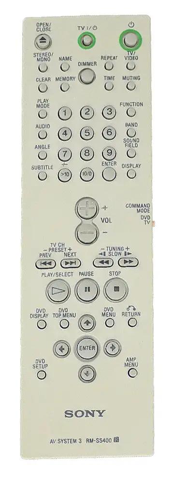 RM-SS880 SONY afstandsbediening