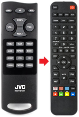 RM-STHBY370A JVC afstandsbediening - productfoto