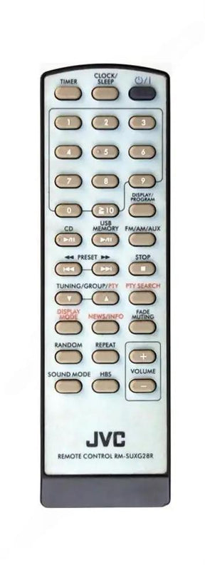 RM-SUXG28R JVC afstandsbediening