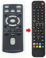 RM-SUXG300R JVC afstandsbediening - productfoto
