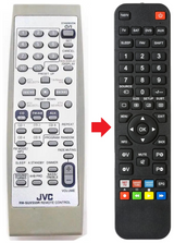 RM-SUXS59R JVC afstandsbediening - productfoto