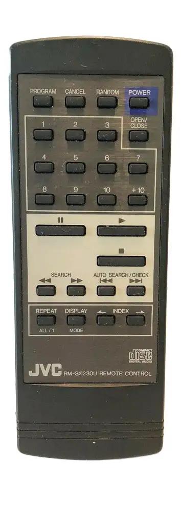RM-SX230U JVC afstandsbediening
