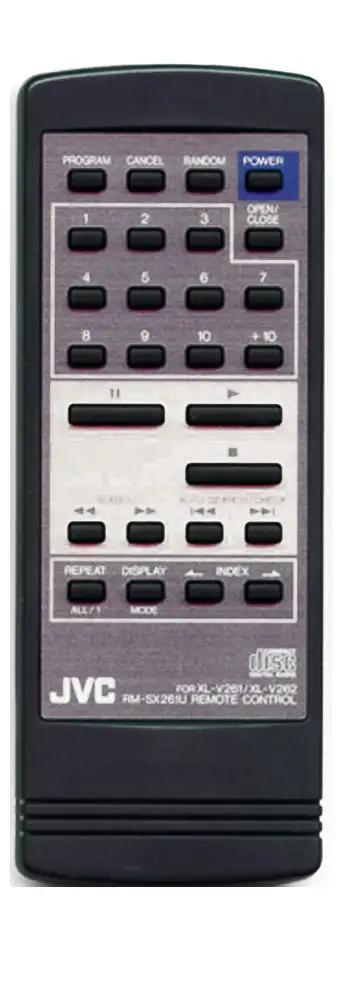 RM-SX261U JVC afstandsbediening