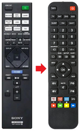 RMT-AA230U SONY afstandsbediening - productfoto