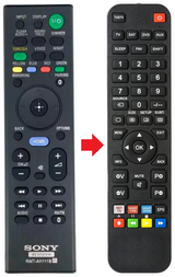 RMT-AH111B SONY afstandsbediening - productfoto