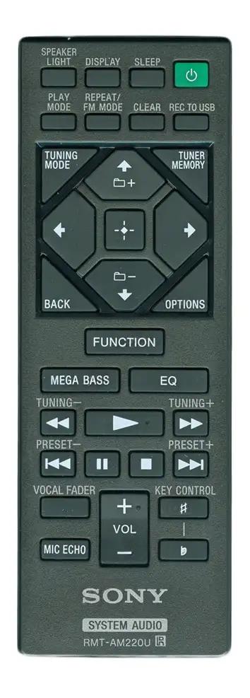 RMT-AM220U SONY afstandsbediening