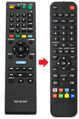 RMT-B104P SONY afstandsbediening - productfoto