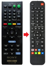 RMT-B120P SONY afstandsbediening - productfoto