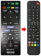 RMT-B127P SONY afstandsbediening - productfoto