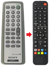 RMT-C107AD SONY afstandsbediening - productfoto