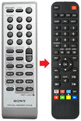 RMT-CA50 SONY afstandsbediening - productfoto