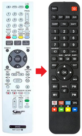 RMT-D231P SONY afstandsbediening - productfoto