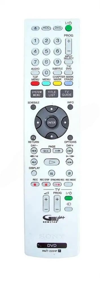 RMT-D231P SONY afstandsbediening