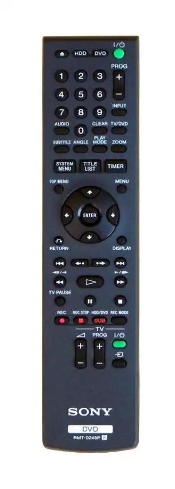 RMT-D246P SONY afstandsbediening