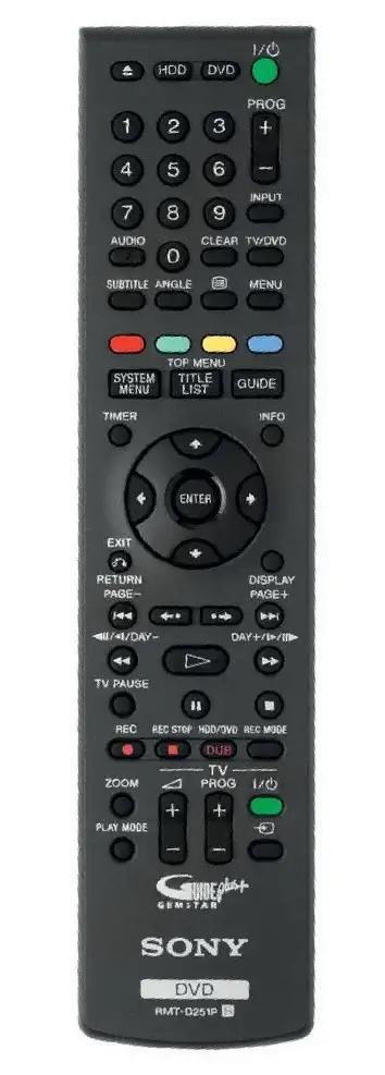 RMT-D251P SONY afstandsbediening