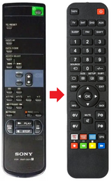RMT-DS11 SONY afstandsbediening - productfoto