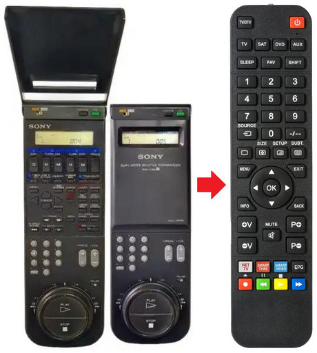 RMT-V104 SONY afstandsbediening - productfoto