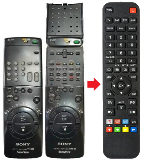 RMT-V159B SONY afstandsbediening - productfoto
