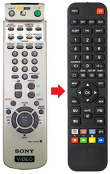 RMT-V259K SONY afstandsbediening - productfoto