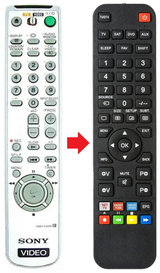 RMT-V406 SONY afstandsbediening - productfoto