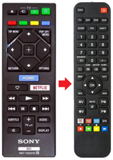 RMT-VB201D SONY afstandsbediening - productfoto