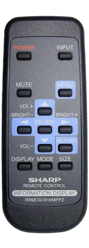 RRMCG1016MPPZ SHARP afstandsbediening
