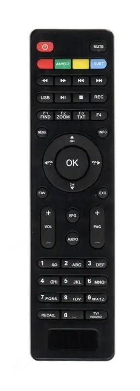 RS0762HD AXIL afstandsbediening
