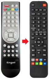 RS8100HD ENGEL afstandsbediening - productfoto