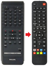 RT102 PHILIPS afstandsbediening - productfoto