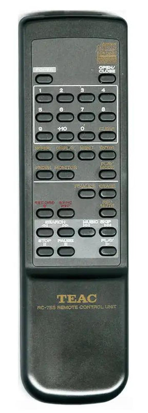 RW-800 TEAC TEAK afstandsbediening