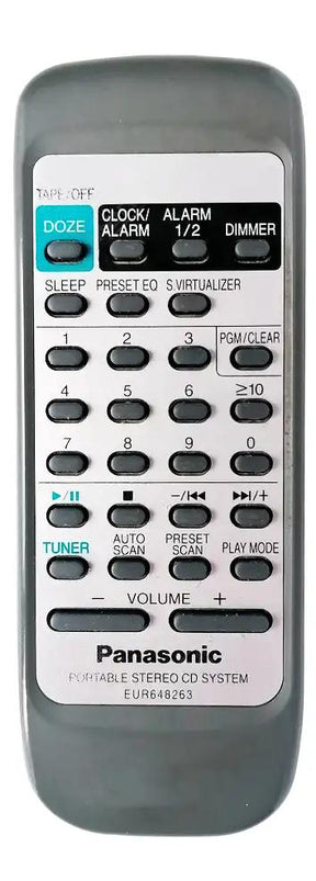 RX-DX1 PANASONIC afstandsbediening
