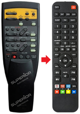 RX-V392RDS YAMAHA afstandsbediening - vergelijking