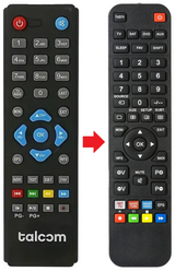 S20-HD TALCOM afstandsbediening - productfoto