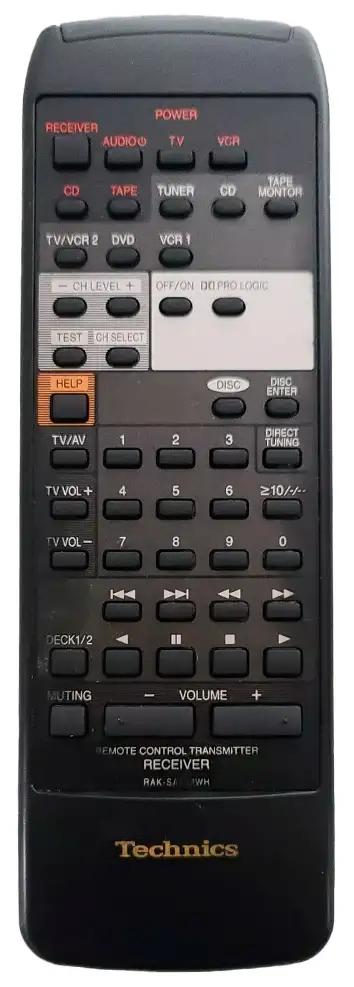 SA-AX710 TECHNICS afstandsbediening