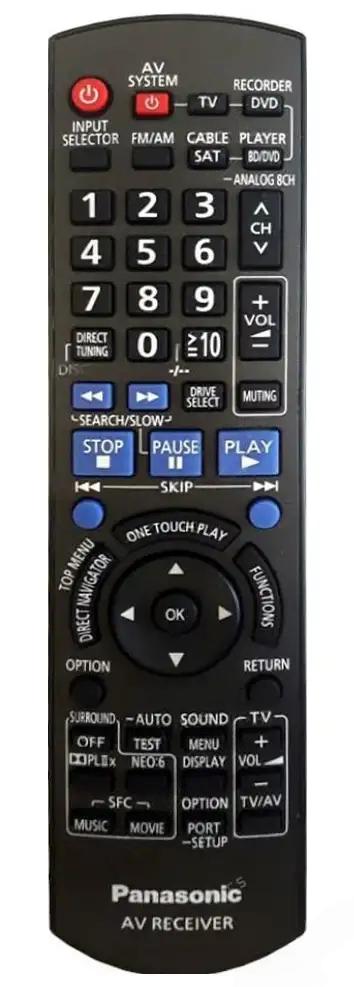 SA-BX500 PANASONIC afstandsbediening