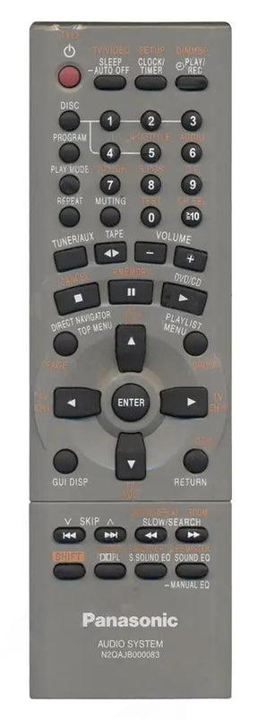 SA-VK80D PANASONIC afstandsbediening