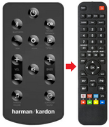 SB20 HARMAN KARDON afstandsbediening - productfoto