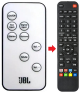 SB300 JBL afstandsbediening - productfoto
