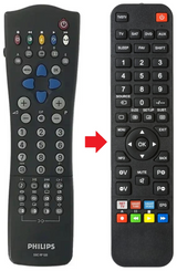 SBC-RP520 PHILIPS afstandsbediening - productfoto