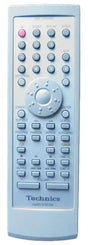 SC-HD505MD TECHNICS afstandsbediening