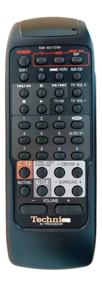 SH-AV500 TECHNICS afstandsbediening
