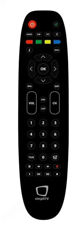 SIMPLITVBOXPLUS-PVR SIMPLITV afstandsbediening