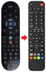 SKY-Q SKY afstandsbediening - productfoto